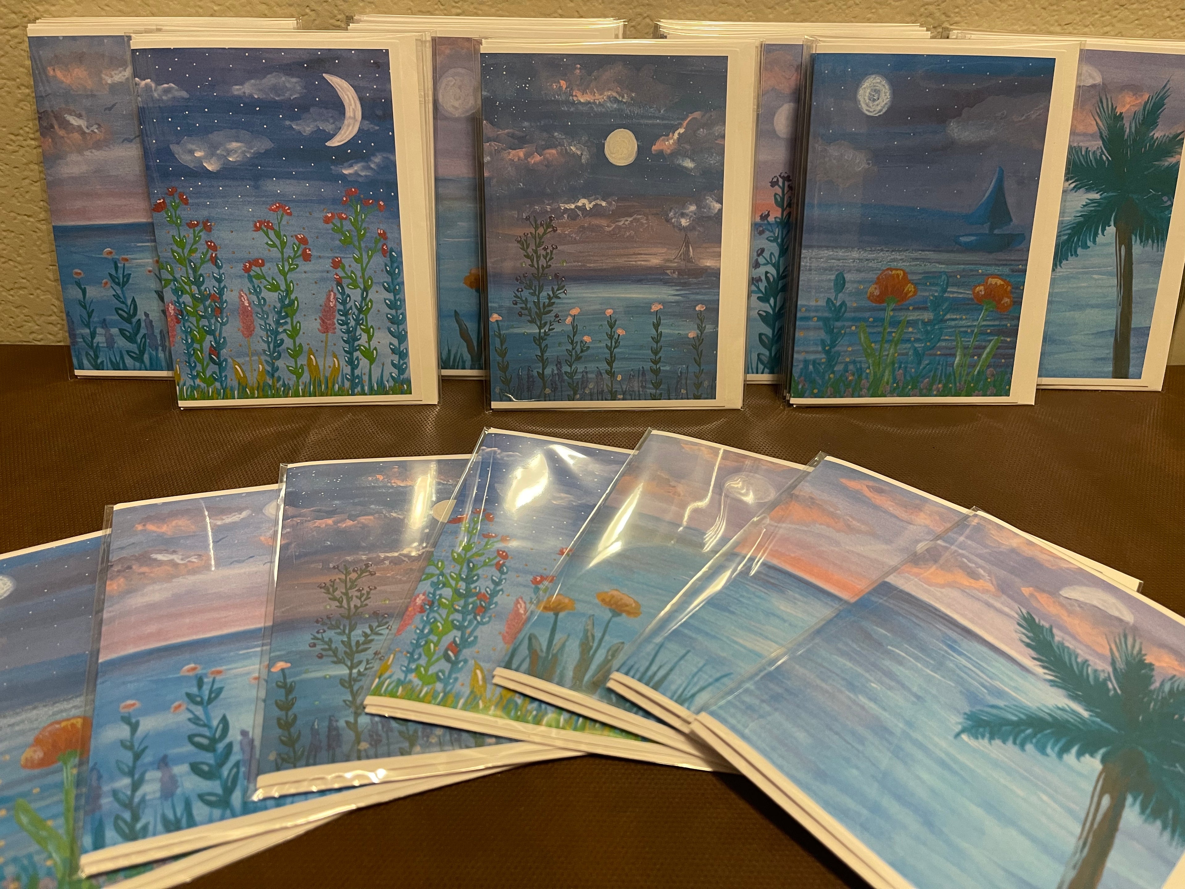 Reach for the Moon Art Card Collection