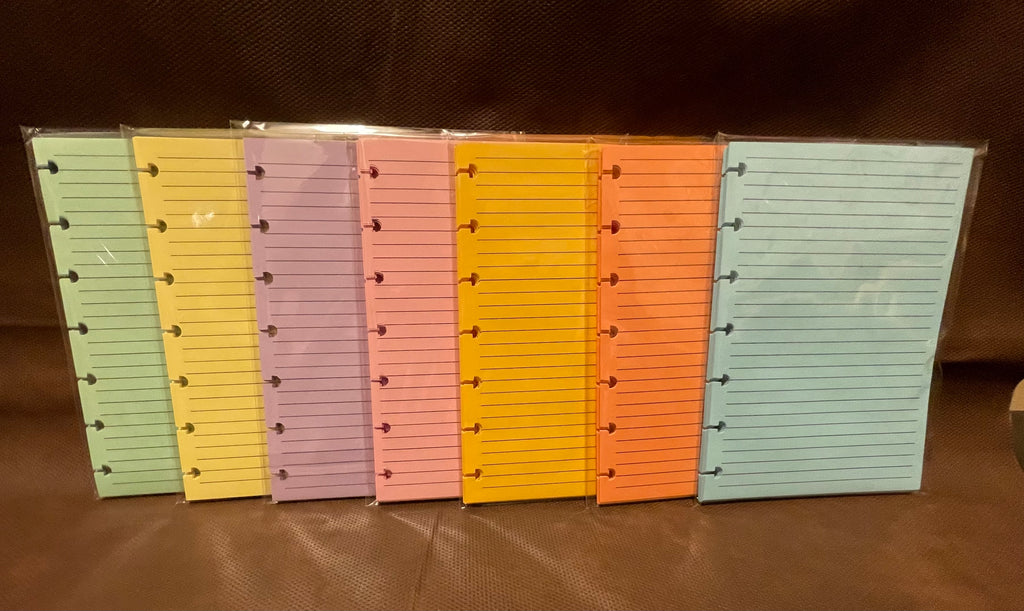 Journal Color Page Inserts – 5x7 Disc Bound