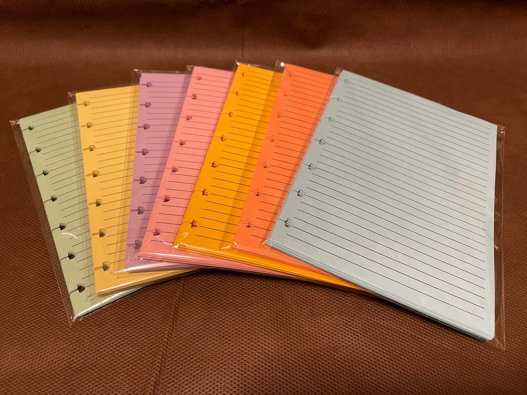 Journal Color Page Inserts – 5x7 Disc Bound