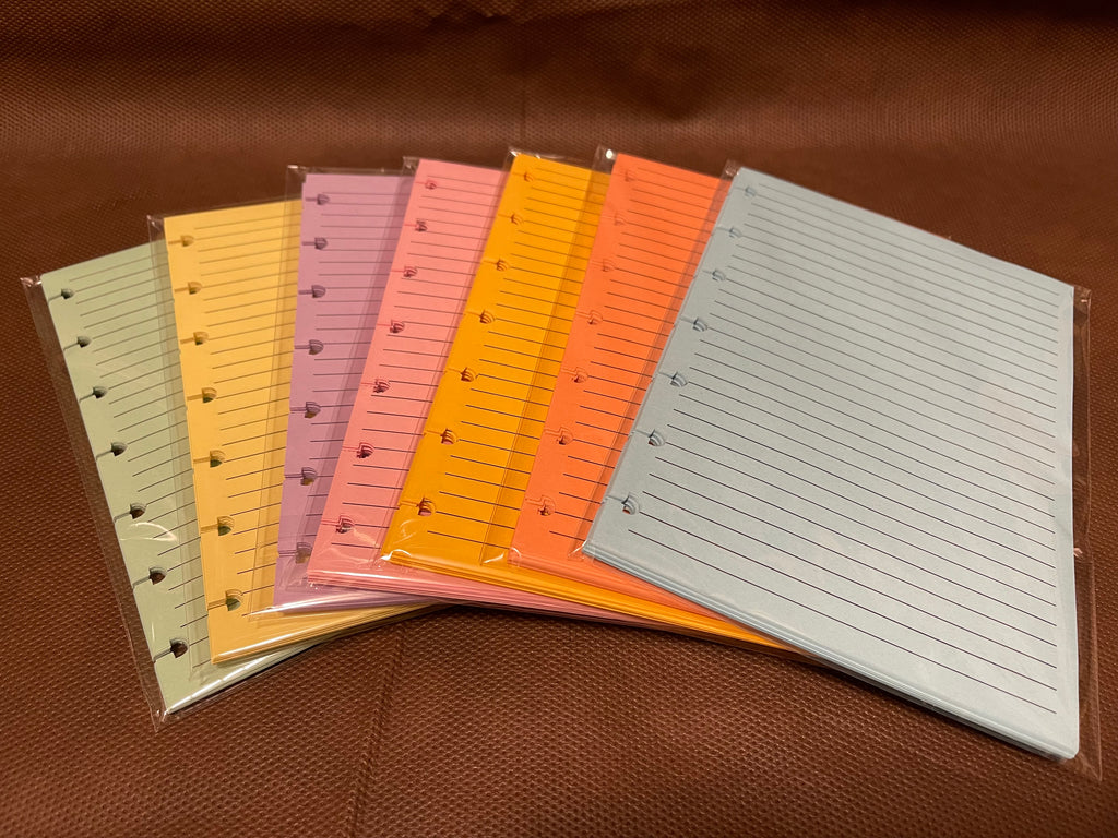 Journal Color Page Inserts – 5x7 Disc Bound