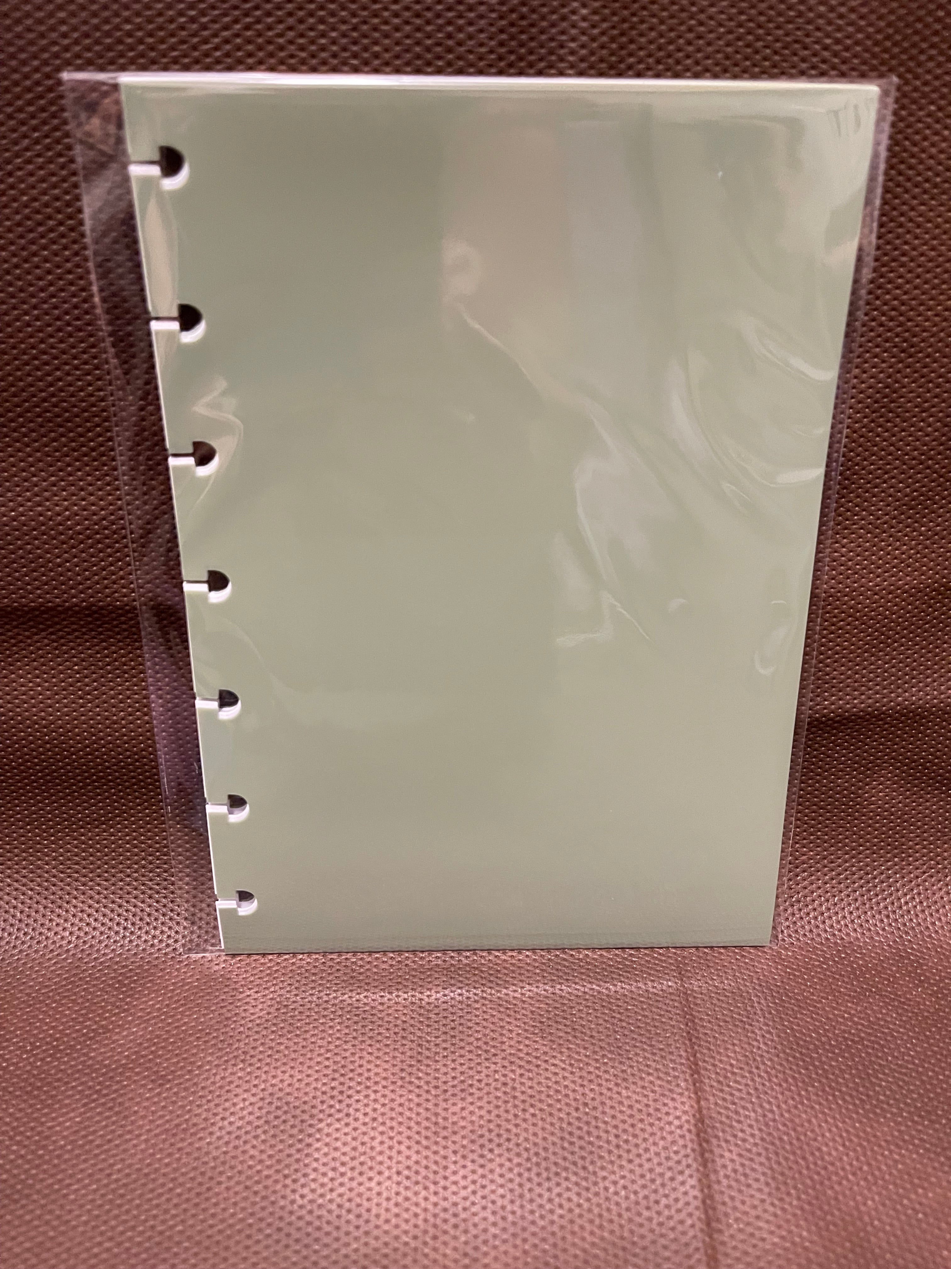Plain Poly Covers – 5x7 Disc Bound