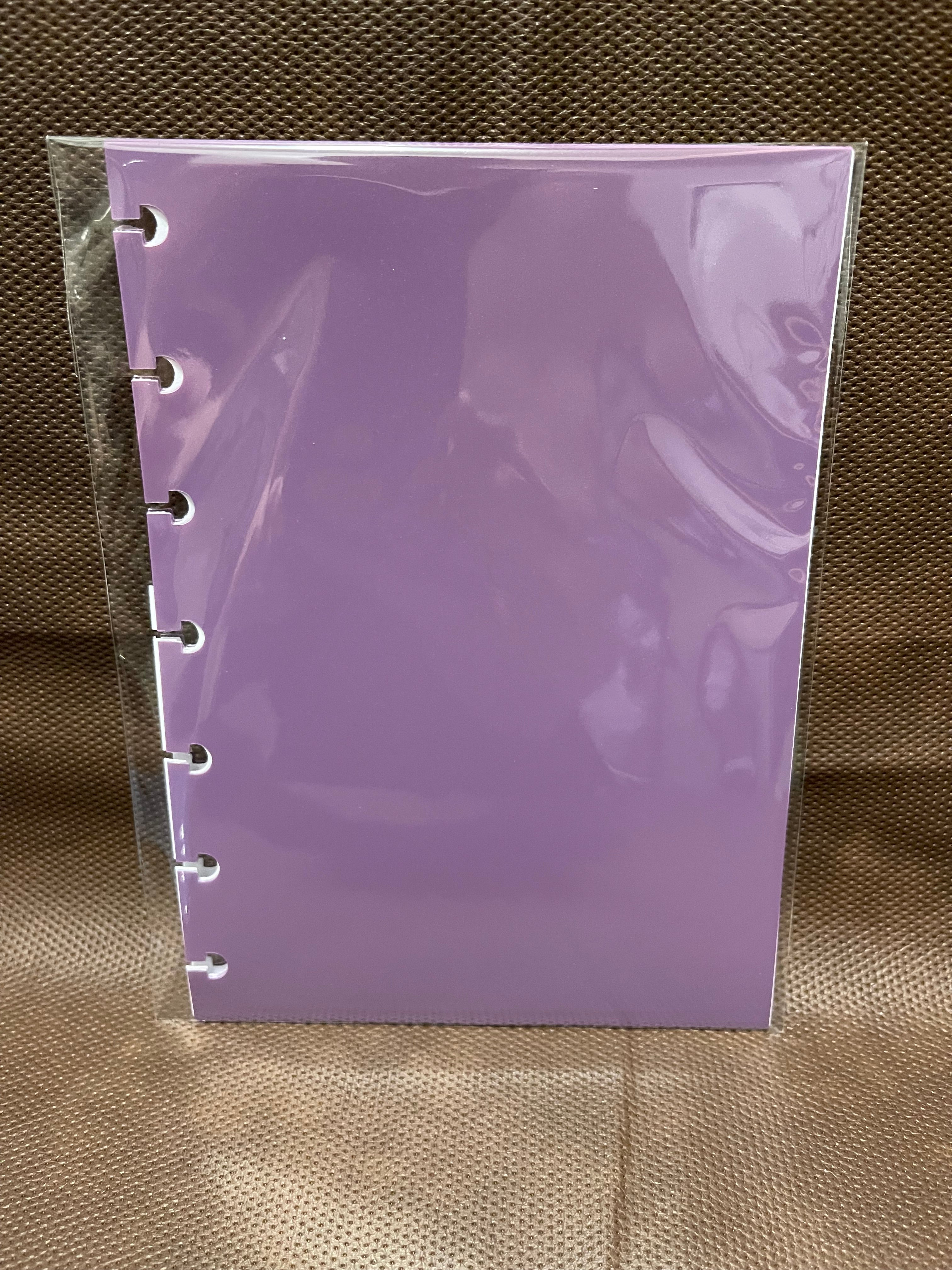 Plain Poly Covers – 5x7 Disc Bound