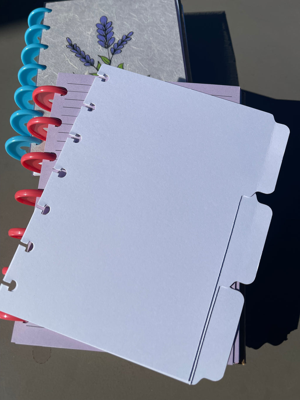 Three-Tab Art Inserts – 5x7 Disc Bound